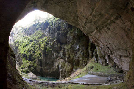 The Punkva Caves (Macocha Abyss)