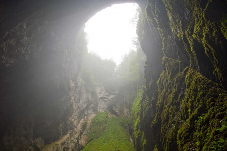 The Punkva Caves (Macocha Abyss)