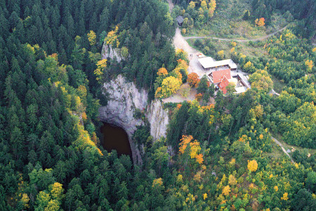 The Punkva Caves (Macocha Abyss)