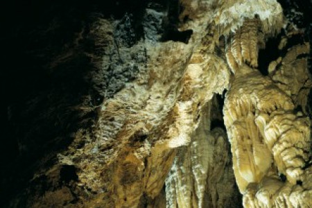 Grotta del Vento - Soffitto della Sala del Ciondolo