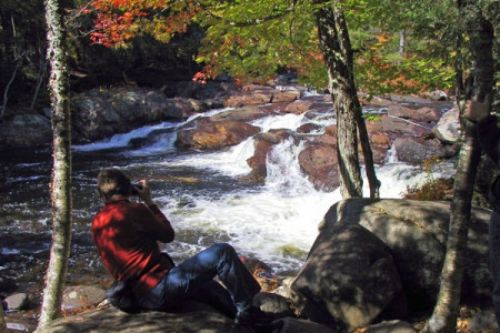 Site of past sawmill