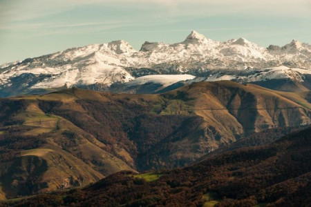 The mountains of La Pierre Saint Martin